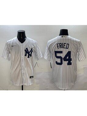 Max Fried Stitched White Jersey